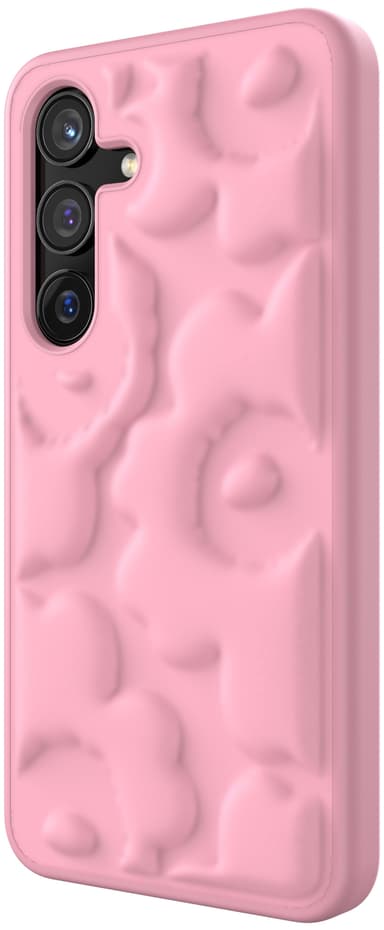 Samsung Galaxy S24 Marimekko Embossed suojakuori (pinkki)