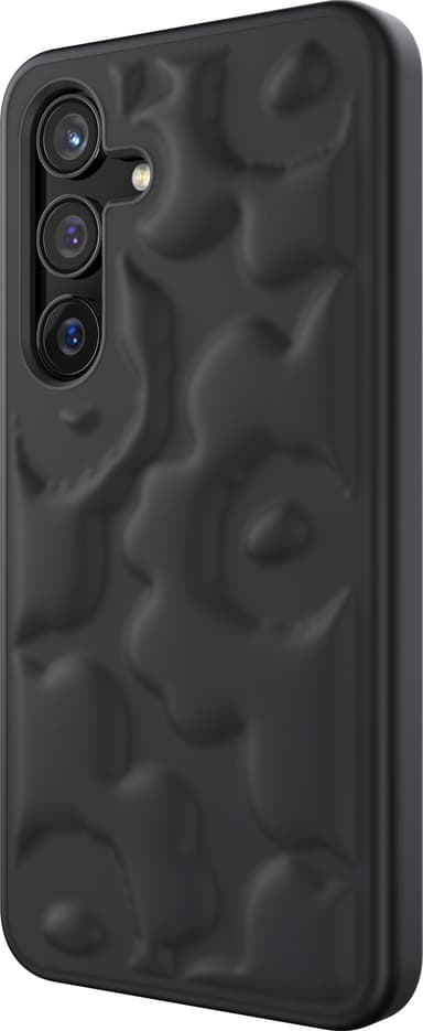 Samsung Galaxy S24 Marimekko Embossed suojakuori (musta)