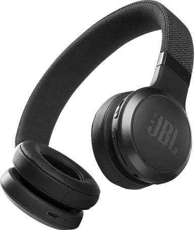 JBL LIVE 460NC langattomat on-ear kuulokkeet (musta)