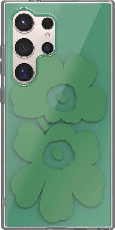 Samsung Galaxy S24 Ultra Marimekko Dual Layer suojakuori (vihreä)