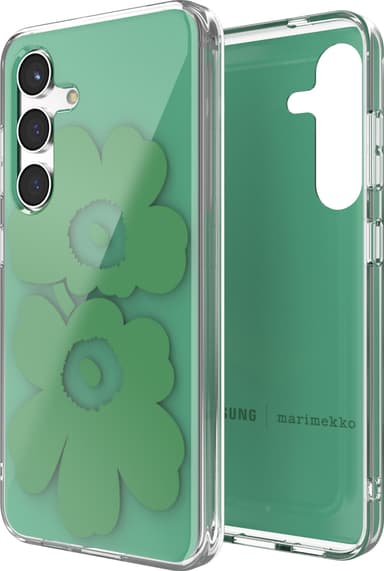 Samsung Galaxy S24 Marimekko Dual Layer suojakuori (vihreä)