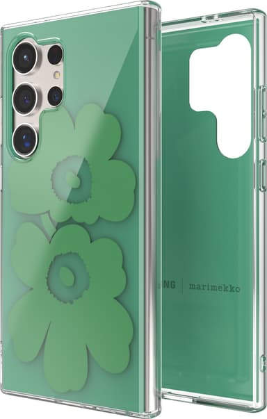 Samsung Galaxy S24 Ultra Marimekko Dual Layer suojakuori (vihreä)