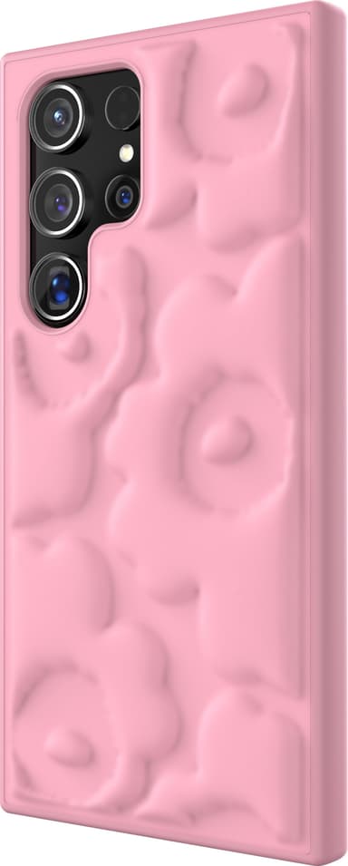Samsung Galaxy S24 Ultra Marimekko Embossed suojakuori (pinkki)