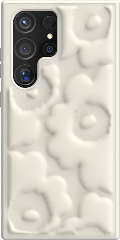 Samsung Galaxy S24 Ultra Marimekko Embossed suojakuori (beige)