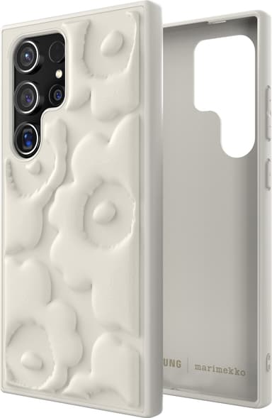 Samsung Galaxy S24 Ultra Marimekko Embossed suojakuori (beige)