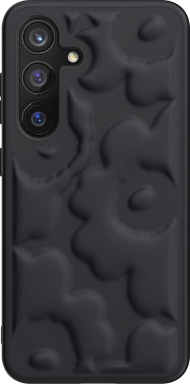 Samsung Galaxy S24 Marimekko Embossed suojakuori (musta)