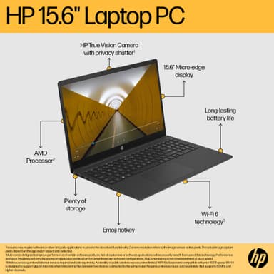 HP Laptop R7/16/1000 15,6" kannettava