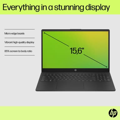 HP Laptop i3/8/128 15,6" kannettava