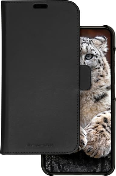 Dbramante1928 Lynge Samsung Galaxy A55 5G lompakkokotelo (musta)