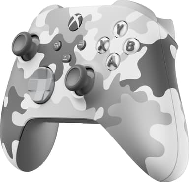 Xbox Arctic Camo peliohjain (White Grey Camouflage)