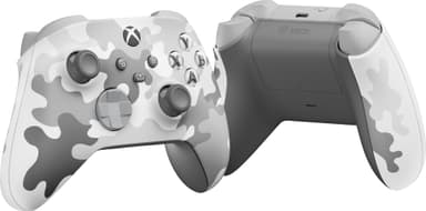 Xbox Arctic Camo peliohjain (White Grey Camouflage)