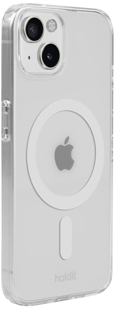 Holdit iPhone 15/14/13 MagSafe suojakuori (valkoinen)