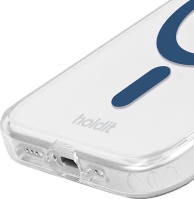 Holdit iPhone 15/14/13 MagSafe suojakuori (sininen)