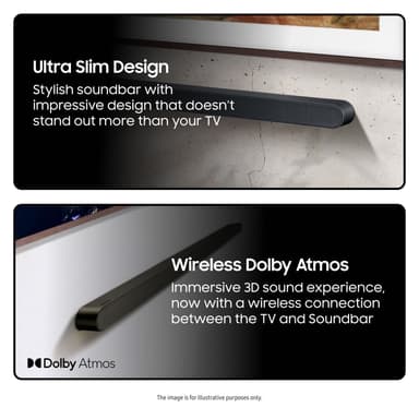 Samsung 3.1-kanavainen HW-S710D soundbar (musta)