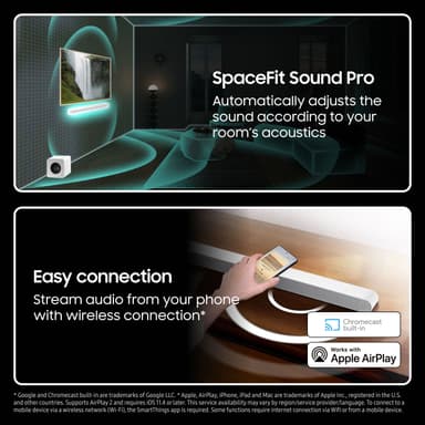 Samsung 3.1.2-kanavainen HW-S811D soundbar (valkoinen)