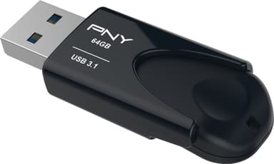PNY Attache 4 USB 3.1 flash-muisti 64 GB (2 kpl)