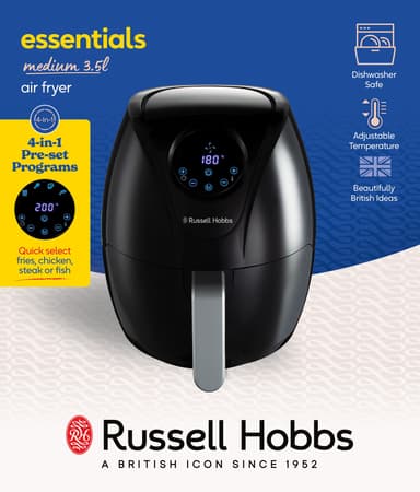 Russell Hobbs Essentials kiertoilmakypsennin 27350-56 (musta)
