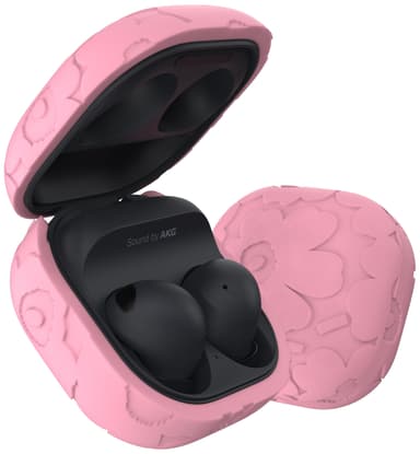 Samsung Galaxy Buds2 Pro Marimekko suojakotelo (vaaleanpunainen)
