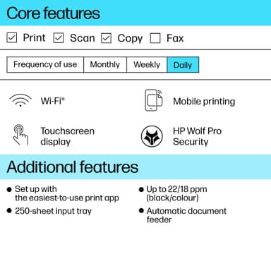 HP OfficeJet Pro 9720e AIO Inkjet monitoimitulostin