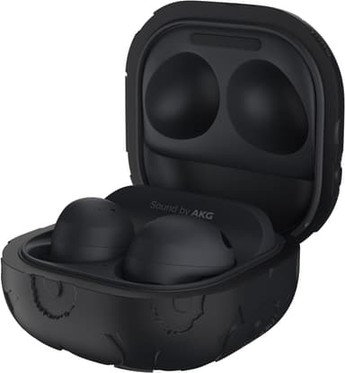 Samsung Galaxy Buds2 Pro Marimekko suojakotelo (musta)