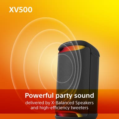 Sony SRS-XV500 langaton bilekaiutin (musta)