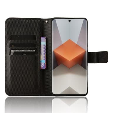 Xiaomi Redmi Note 13 Pro+ -lompakkokotelon suojakuorelle