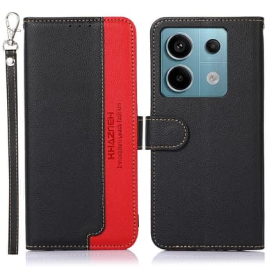 Xiaomi Redmi Note 13 Pro 5G Case Shell KHAZNEH Musta punainen