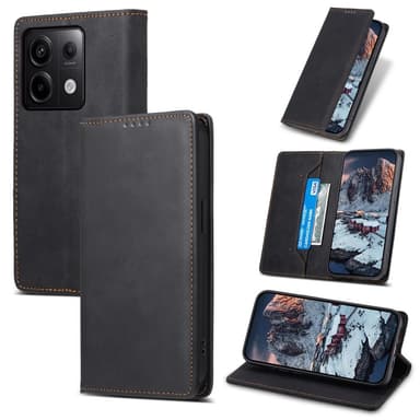 DF-05 Xiaomi Redmi Note 13 Pro 5G Case Shell Mustalle