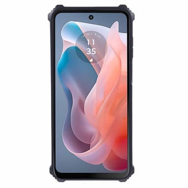 Motorola Moto G Play (2024) -kotelon takakansi jalustalla