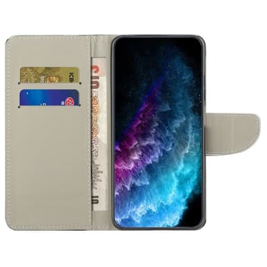 Samsung Galaxy A25 Lompakkotelineen kotelo Kuviollinen puhelimen kansi
