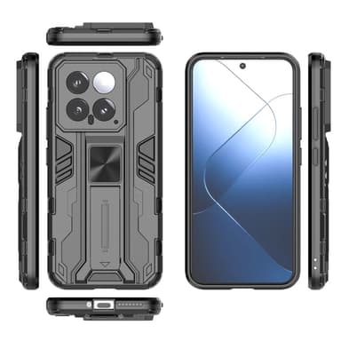 Xiaomi 14 Cover Case -kuoren takaosa jalustalla