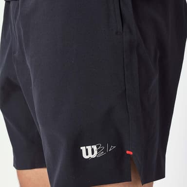 Wilson M Tournament Short 7""  Black Pdl, Miesten padel ja tennis shortsit