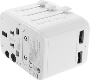 Fixed World 30 W  matka-adapteri (valkoinen)