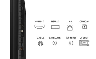 TCL 65" QLED780 4K QLED TV (2024)