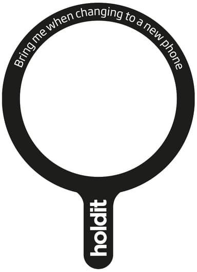 Holdit MagSafe rengas (musta)