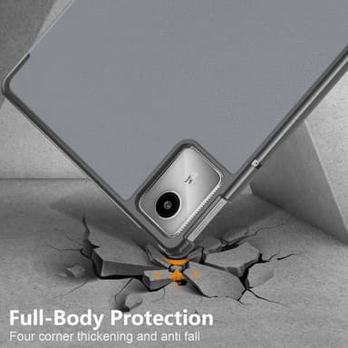 SKALO Lenovo Tab M11 Trifold Suojakotelo - Harmaa