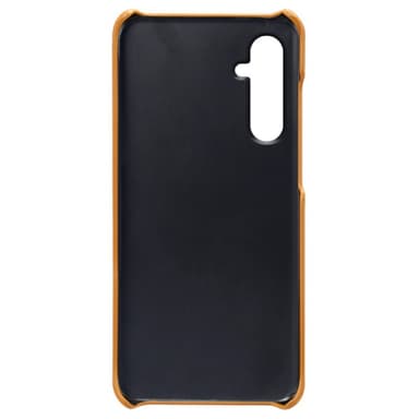 SKALO Samsung A15 5G PU-nahkainen Suojakuori Lompakolla - Ruskea
