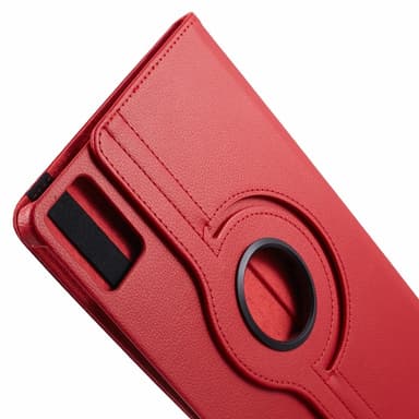 SKALO Lenovo Tab M11 360 Litchi Suojakotelo - Punainen