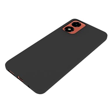 SKALO Motorola Moto G04 Mattamusta erittäin ohut TPU-suojakuori