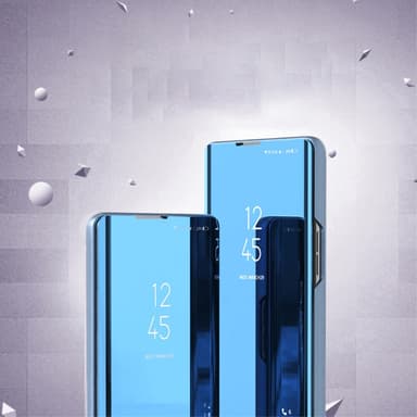 SKALO Xiaomi Redmi 13C 4G Clear View Mirror Lompakko - Kulta