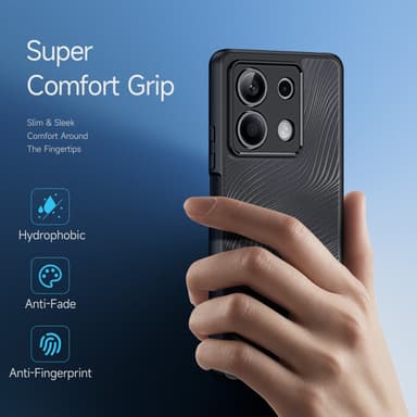 DUX DUCIS Xiaomi Redmi Note 13 5G Aimo Series Suojakuori - Musta