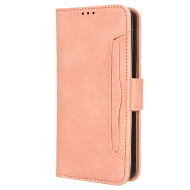 SKALO Motorola Moto G04 6-lokeroa Lompakkokotelo - Pinkki