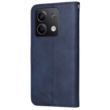 SKALO Xiaomi Redmi Note 13 5G PU-nahkainen Lompakkokotelo - Sininen