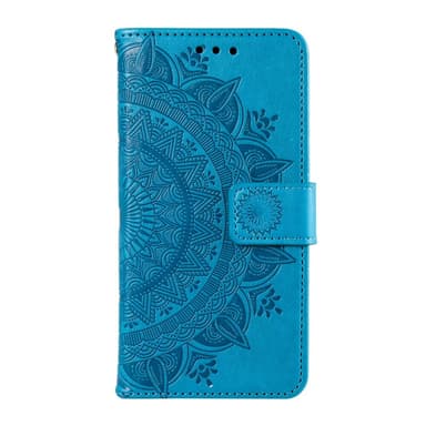 SKALO Xiaomi Redmi Note 13 4G Mandala lompakkokotelo - Sininen