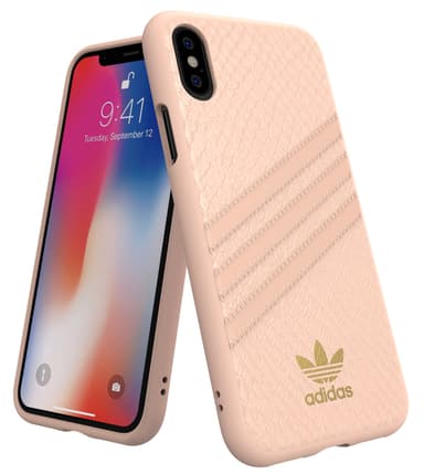 Adidas suojakuori iPhone X/Xs (pinkki)