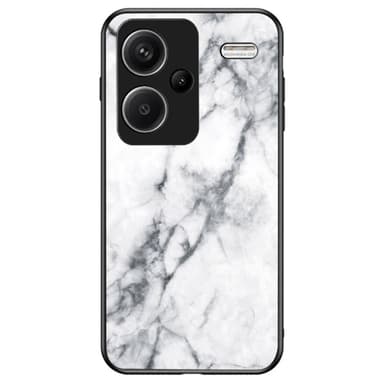 SKALO Xiaomi Redmi Note 13 Pro+ Marmori karkaistu lasi TPU-suojakuori - #1