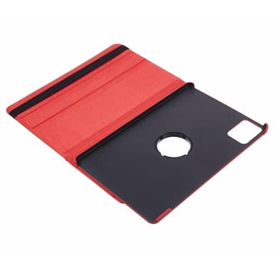 SKALO Lenovo Tab M11 360 Litchi Suojakotelo - Punainen