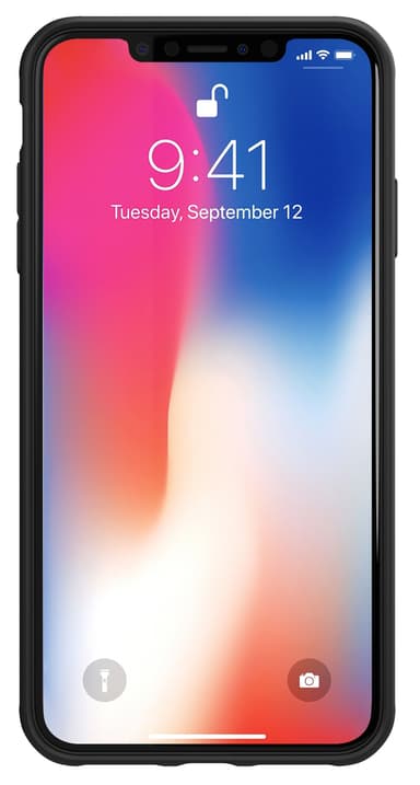 Adidas suojakuori iPhone Xs Max (musta)