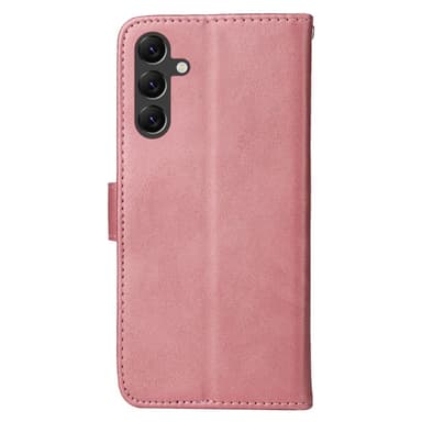 SKALO Samsung A15 5G PU-nahkainen Lompakkokotelo - Pinkki