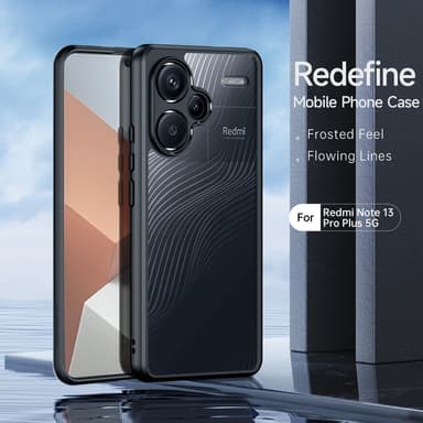 DUX DUCIS Xiaomi Redmi Note 13 Pro+ Aimo Series Suojakuori - Musta